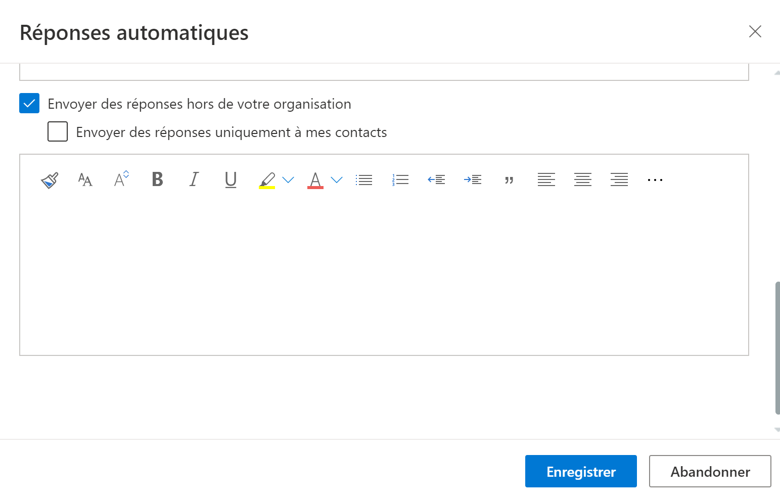 Mettre Un Message D Absence Automatique Sur Office