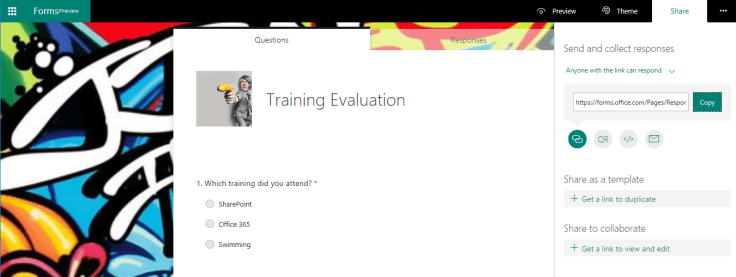 SharePoint Online – Microsoft Forms